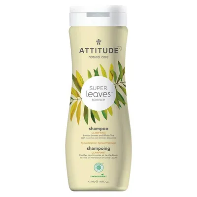 Attitude Super Leaves, Clarifying Shampoo (Szampon do włosów oczyszczający)