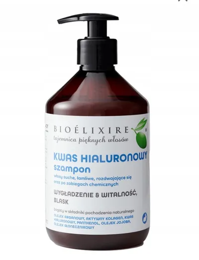 Bioelixire Essential, Kwas Hialuronowy, Szampon