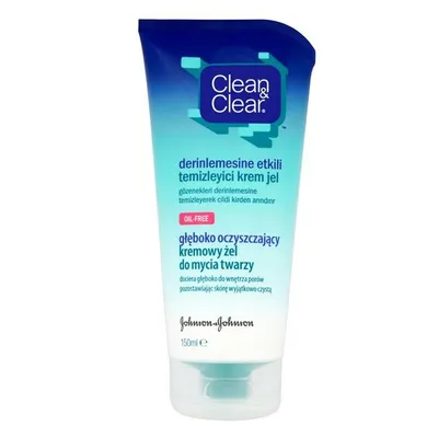 Clean & Clear Głęboko oczyszczający kremowy żel do mycia twarzy do skóry wrażliwej