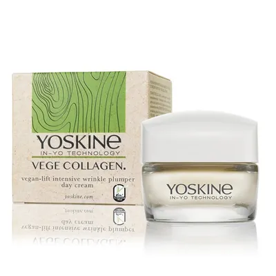 Yoskine Vege Collagen Vegan Lift Intensive Wrinkle Plumper Day Cream (Wegański krem na dzień)