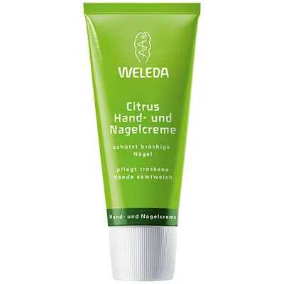 Weleda Citrus Hand - und Nagelcreme (Krem do rąk z olejkiem cytrynowym)