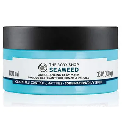 The Body Shop Seaweed, Ionic Clay Mask (Maska algowa dla skóry zanieczyszczonej)
