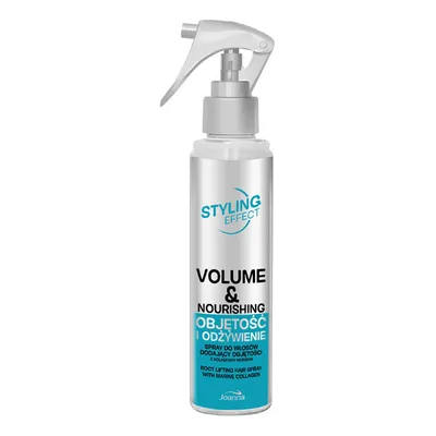 Joanna Styling Effect, Spray do włosów `Objętość i odżywienie`