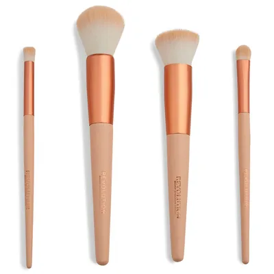 Revolution Beauty (Makeup Revolution) Reloaded Rose Gold, Conceal & Define Brush Set (Zestaw pędzli do makijażu)