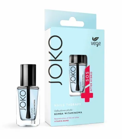 Joko Vege, Nails Therapy SOS After Hybrid Vitamin Bomb (Witaminowa odżywka do paznokci `Bomba witaminowa`)