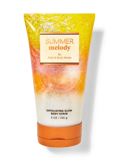 Bath & Body Works Summer Melody, Exfoliating Glow Body Scrub (Rozświetlający peeling do ciała)