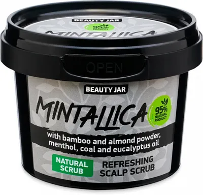 Beauty Jar Mintallica Refreshing Scalp Scrub (Orzeźwiający peeling do skóry głowy)