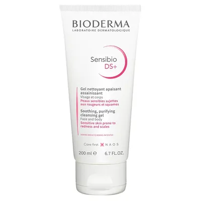 Bioderma Sensibio DS+ Soothing, Purifying Cleansing Gel (Żel oczyszczający przeciw łojotokowemu zapaleniu skóry dla skóry wrażliwej)