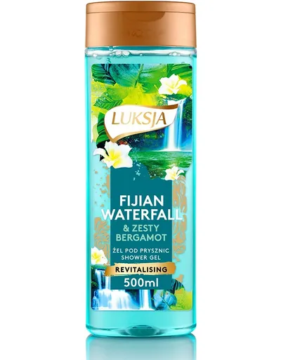 Luksja Fijian Waterfall, Revitalising Shower Gel Zesty & Bergamot (Żel pod prysznic)