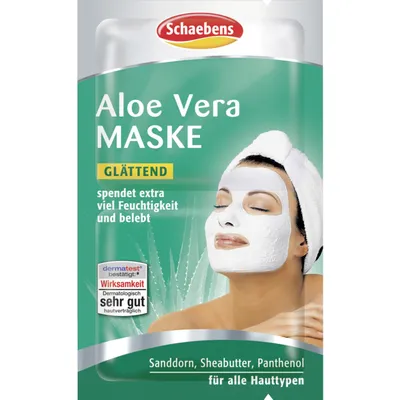 Schaebens Feuchtigkeits Maske mit Aloe Vera (Maseczka nawilżająca z aloesem)