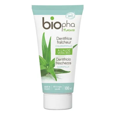 BIOpha Organic Dentifrice Fraicheur (Naturalna pasta do zębów z fluorem odświeżająca)