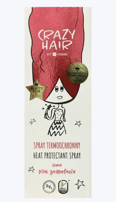 Crazy Hair Heat Protectant Spray Pink Grapefruit (Spray termoochronny)