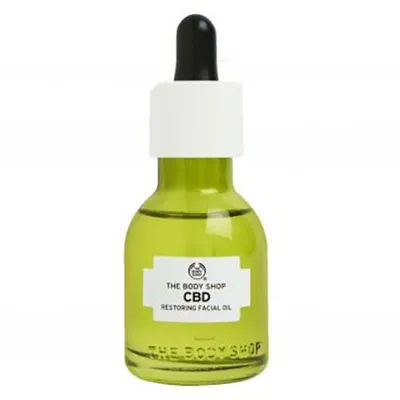 The Body Shop CBD, Restoring Facial Oil (Odbudowujący olejek do twarzy z CBD)