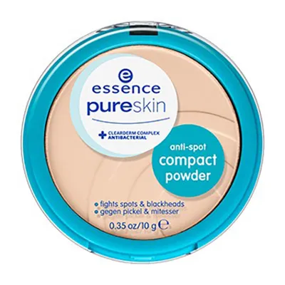 Essence Pure Skin, Anti - Spot Compact Powder (Antybakteryjny puder w kompakcie)