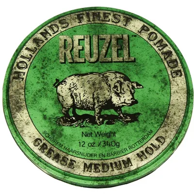 Reuzel Green Grease, Medium Pomade (Pomada do włosów)