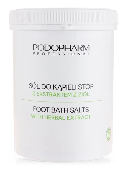 Podopharm Professional Sól do kąpieli stóp z ekstraktem z ziół