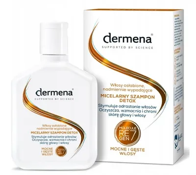 Dermena Detox, Micelarny szampon do włosów osłabionych i nadmiernie wypadających