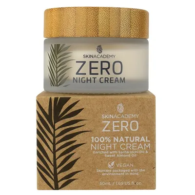 Skin Academy Zero, 100% Natural Night Cream (Krem na noc)