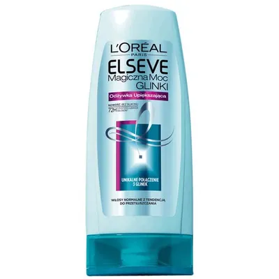 L'Oreal Paris Elseve, Magiczna Moc Glinki, Odżywka do włosów normalnych z tendencją do przetłuszczania