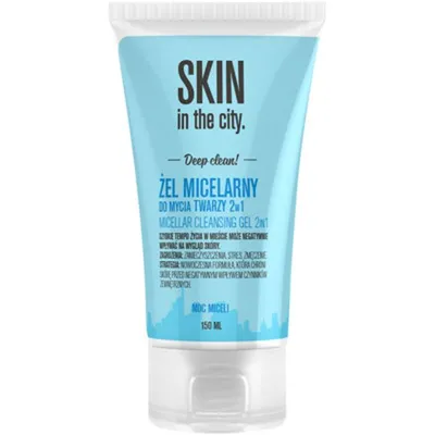 Skin in the City Deep Clean, Micellar Cleansing Gel 2 in 1 (Żel micelarny do mycia twarzy 2 w 1)