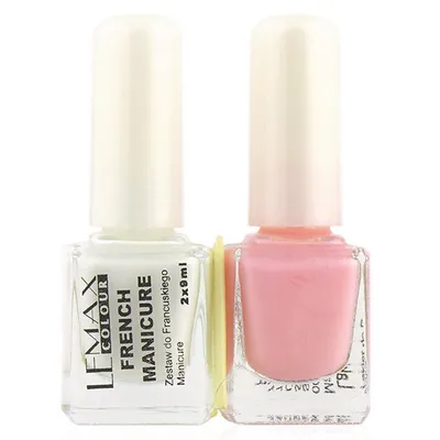 Lemax Colour, French Manicure, Zestaw do french manicure