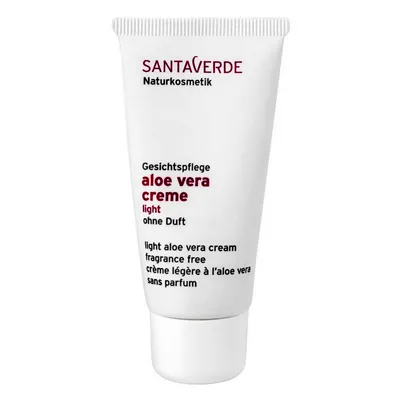 Santaverde Aloe Vera Cream Light Fragrance Free (Lekki nietłusty krem bezzapachowy)
