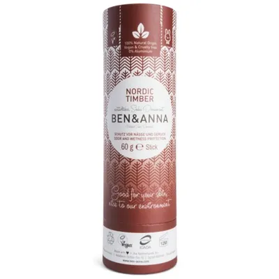 Ben&Anna Nordic Timber Natural Deodorant Stick (Naturalny dezodorant w sztyfcie)