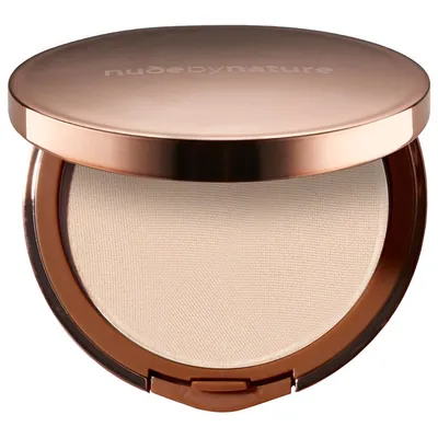 Nude by Nature Mattifying Pressed Setting Powder (Matujący puder prasowany)