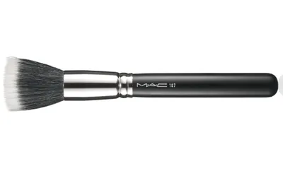 MAC Duo Fibre Brush 187 (Pędzel do różu i podkładu)