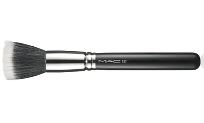 M.A.C. Duo Fibre Brush 187 (Pędzel do różu i podkładu)