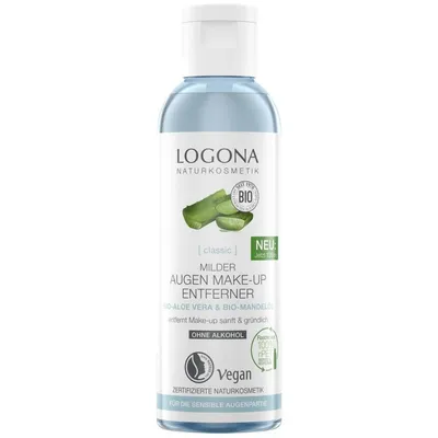 Logona [Classic], Milder Augen Make-up Entferner (nowa wersja) (Płyn do demakijażu oczu)