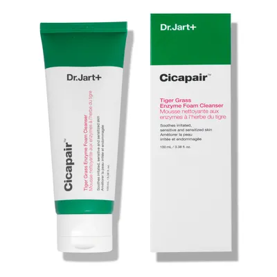 Dr. Jart+ Cicapair, Tiger Grass Enzyme Foam Cleanser (Enzymatyczna pianka oczyszczająca z trawą tygrysią)