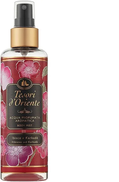 Tesori d'Oriente Ibisco e Karkade  Acqua Profumata Aromatica (Mgiełka do ciała o zapachu hibiskusa i karkade)