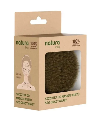 Natura Eko Szczotka do masażu biustu, szyi oraz twarzy