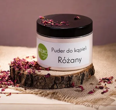 Naturologia Puder do kąpieli różany