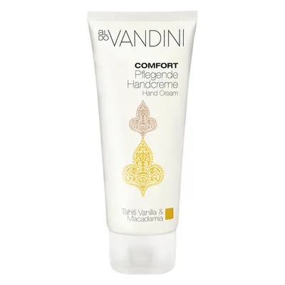 Aldo Vandini Pflegende Handcreme Tahiti Vanilla & Macadamia (Odżywczy krem do rąk `Wanilia i makadamia`)