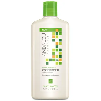 Andalou Naturals Exotic Marula Oil, Silky Smooth Conditioner (Wygładzająca odżywka do włosów z olejkiem marula)