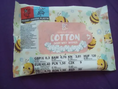Beauty & Care (B&C) Cotton Wet Wipes (Chusteczki nawilżane)