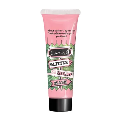 Lovely The Circus Show, Glitter Peel Off Mask (Glitterowo - złota maska do twarzy)