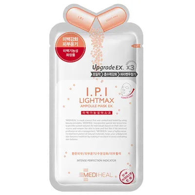 Mediheal I.P.I. Lightmask Ampoule Mask Ex. (Maska-ampułka wybielająco-odmładzająca)