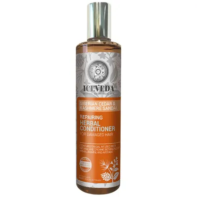Iceveda Cedar & Sandal, Colour Shine Herbal Conditioner (Odbudowujący ziołowy balsam do włosów)