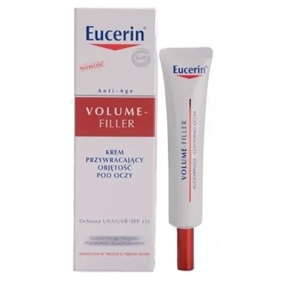 Eucerin Volume - Filler, Krem przywracający objętość pod oczy SPF 15