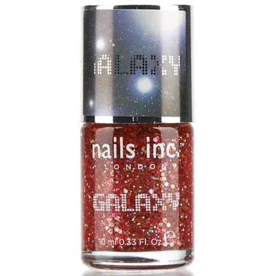 Nails Inc. Galaxy, Nail Polish (Lakier do paznokci z błyszczącymi drobinkami)