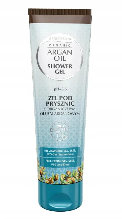 GlySkinCare Organic Argan Oil Shower Gel (Żel pod prysznic z olejkiem arganowym)