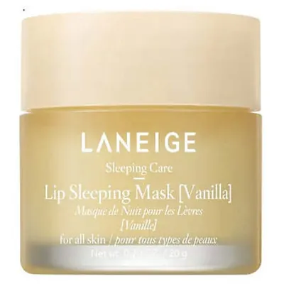 Laneige Sleeping Care Lip Sleeping Mask Vanilla (Intensywnie regenerująca maska nocna do ust o zapachu wanilii)