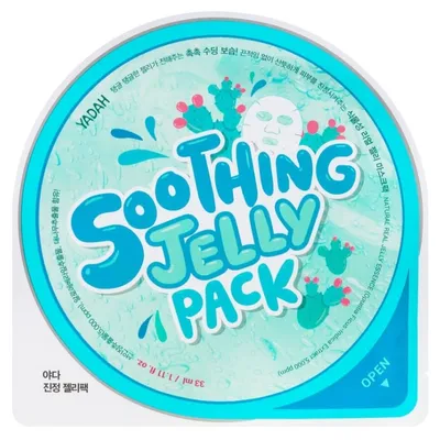 Yadah Soothing Jelly Pack (Wygładzająca maska w płachcie do twarzy)