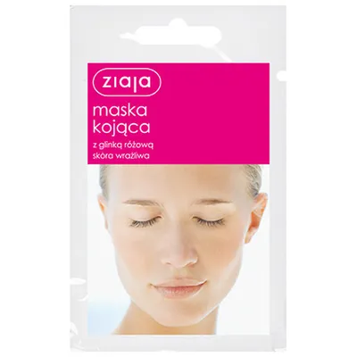 Ziaja Maska kojąca z glinką różową