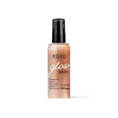 Kobo Professional Glow Skin, Face & Body Cream (Kremowy rozświetlacz do twarzy i ciała)