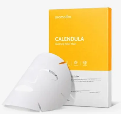 The Aromatica Calendula Soothing Relief Mask (Kojąca maska w płachcie)