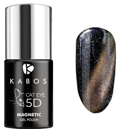Kabos Cosmetics Cat Eye 5D Magnetic Gel Polsih (Lakier hybrydowy)